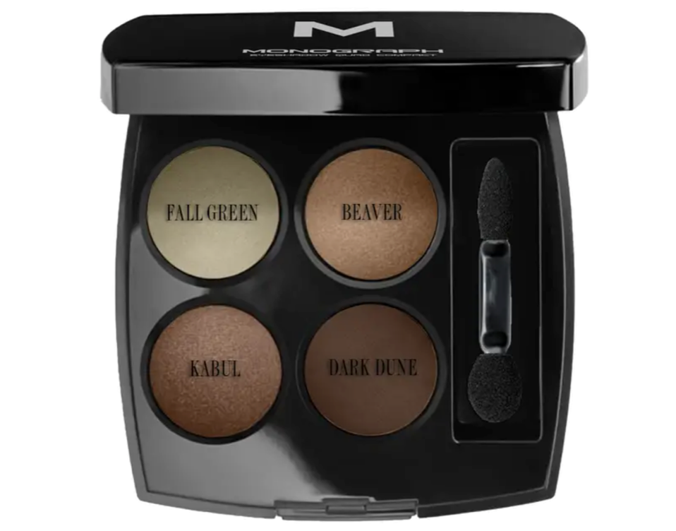 Artis Monograph Pressed Powder Eyeshadow Quad Compact